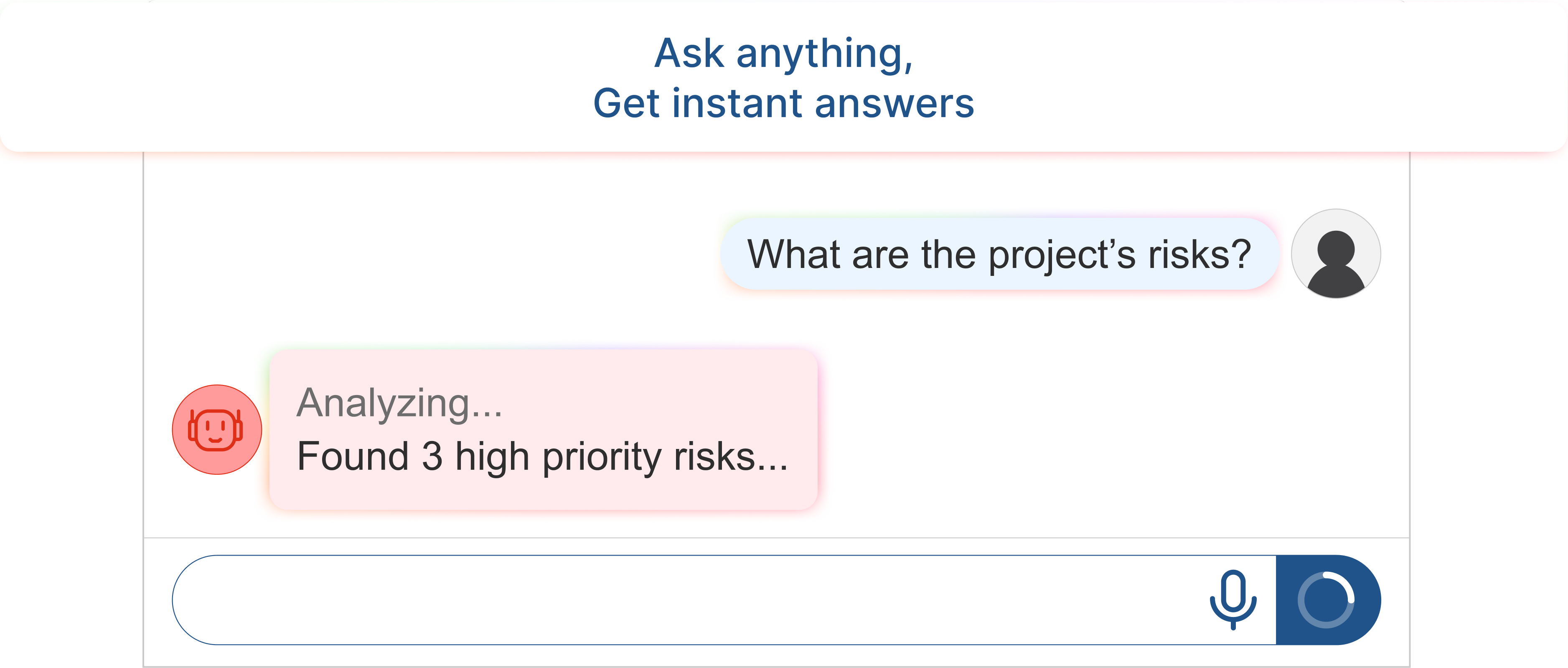 AI chatbot screenshot